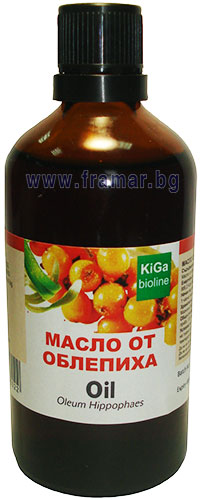 МАСЛО ОТ ОБЛЕПИХА 100 мл. SEA BUCKTHORN OIL